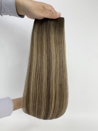 Handmade Genius hand tied weft hair straight unprocessed hair extensions