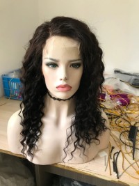 8-30inches full high density 5*5 frontal wig
