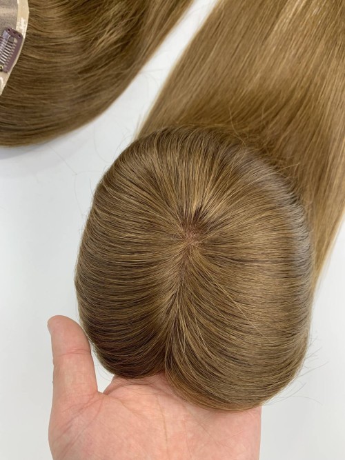 Slavic human hair topper Salon grade