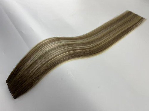 Genius weft professional hair extension /100%remy human hair/wholesale for salons(USA/EU)