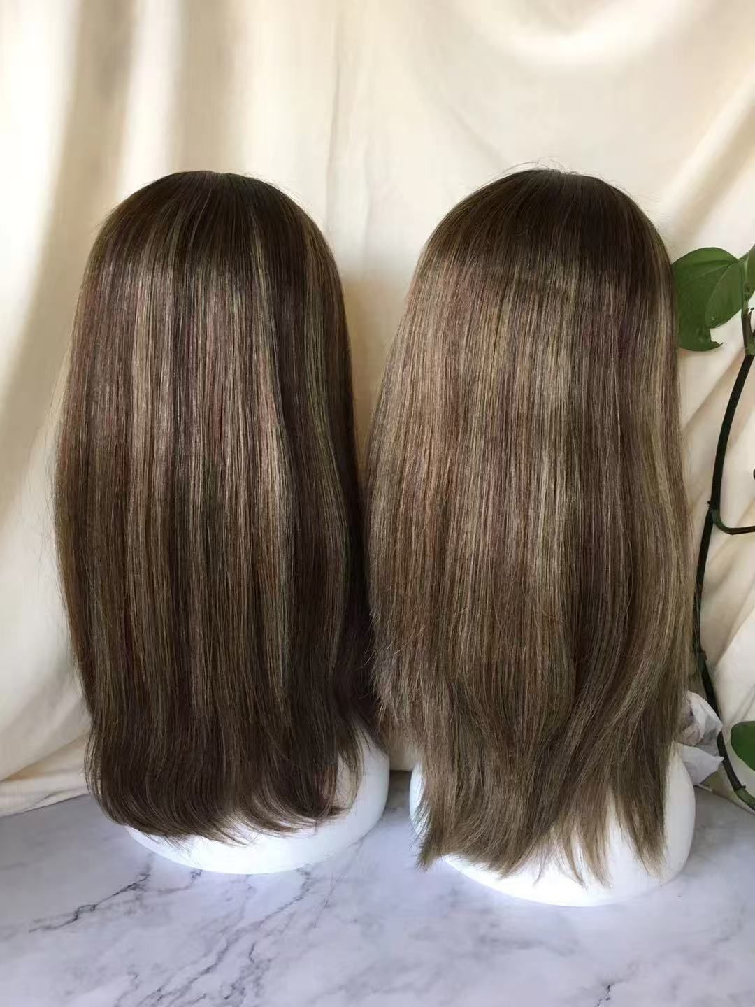 Silk base human hair wigs factory