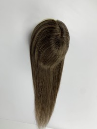 Remy human hair topper for hair salon owners