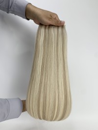 Handmade Genius weft hand tied weft hair straight for hair salon owners
