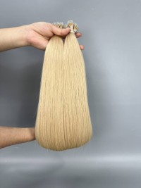 Best Quality 100% Full Cuticle Double Drawn Virgin Hair Italian Keratin Nail U Tip Pre Bonded Human Hair Extension