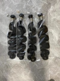 UnProcessed raw hair bundles produced from factory
