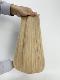 Genius weft hair extensons manufacturer ready to ship virgin remy human hair