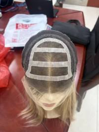 Silk top kosher human wigs manufacturers for medical use