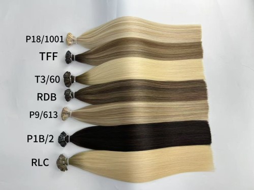 Keration tipi/F Tip balayage colour hair extensions