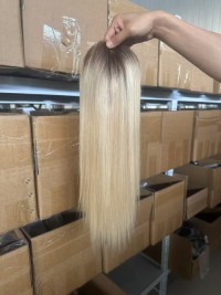 Hair topper factory silk base european human hair topper