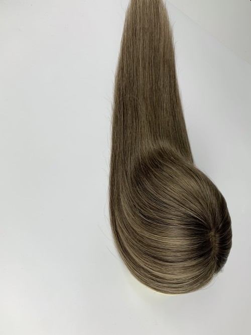human hair topper