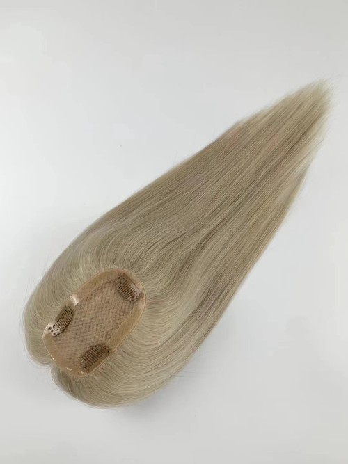 New design clip in human hair topper