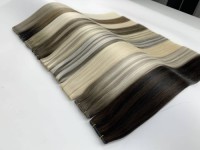 genius weft hair extenion for eureapeah hair cuticle aligned